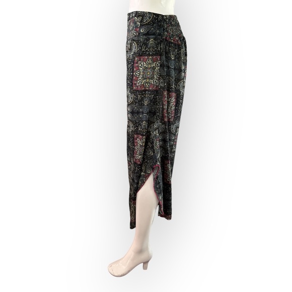 Boho Pull On Harem Pants Made in Nepal - Picture 2 of 10